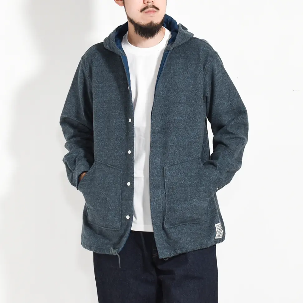 (s-043)SUNNY ELEMENT(サニーエレメント)Grove Shirt/Cotton Melton(グローブシャツ/コットンメルトン)