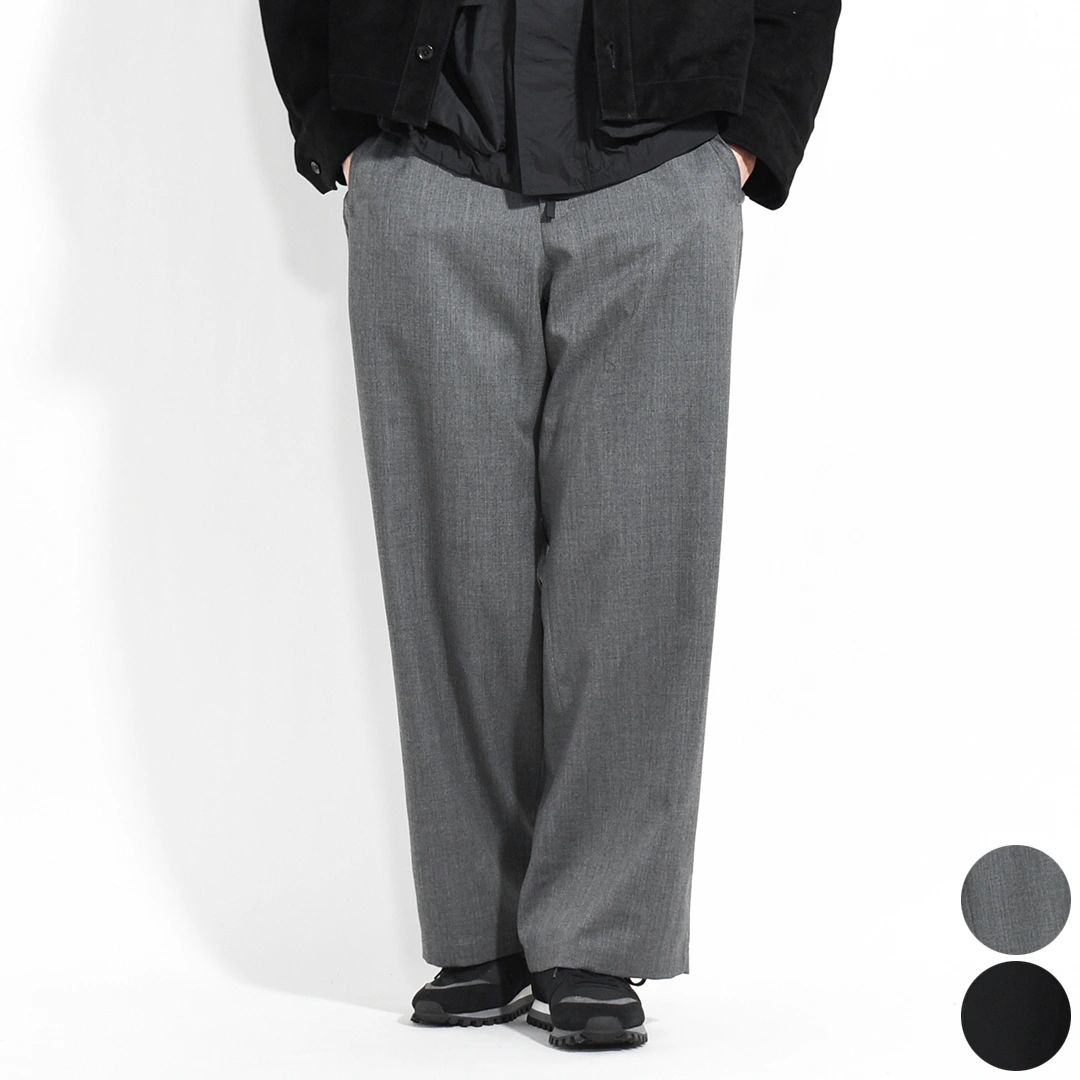 [n0033]nakedgauge(ネイキッドゲージ)Wool Gabardine Ashley Slacks(ウールギャバジンアシュリースラックス)の商品画像