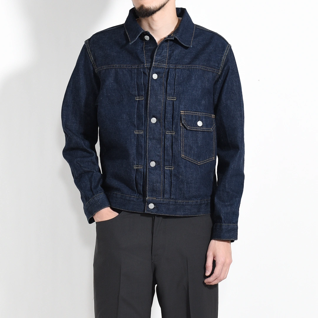 5726-61514]Scye/SCYE BASICS(サイ/サイベーシックス) Selvedge Denim