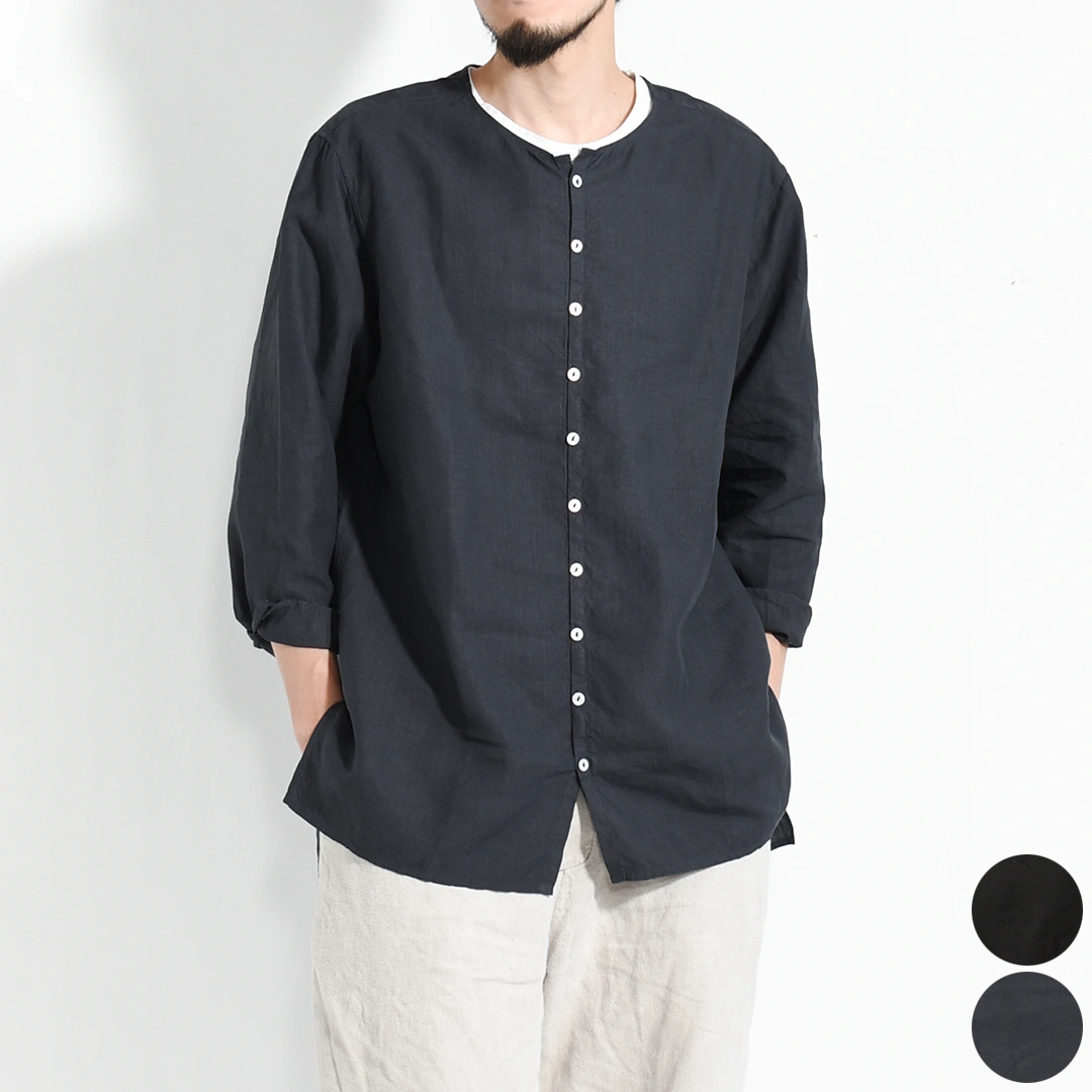 [SH-158]MITTAN(ミタン/ミッタン)大麻ワイドシャツ高密度