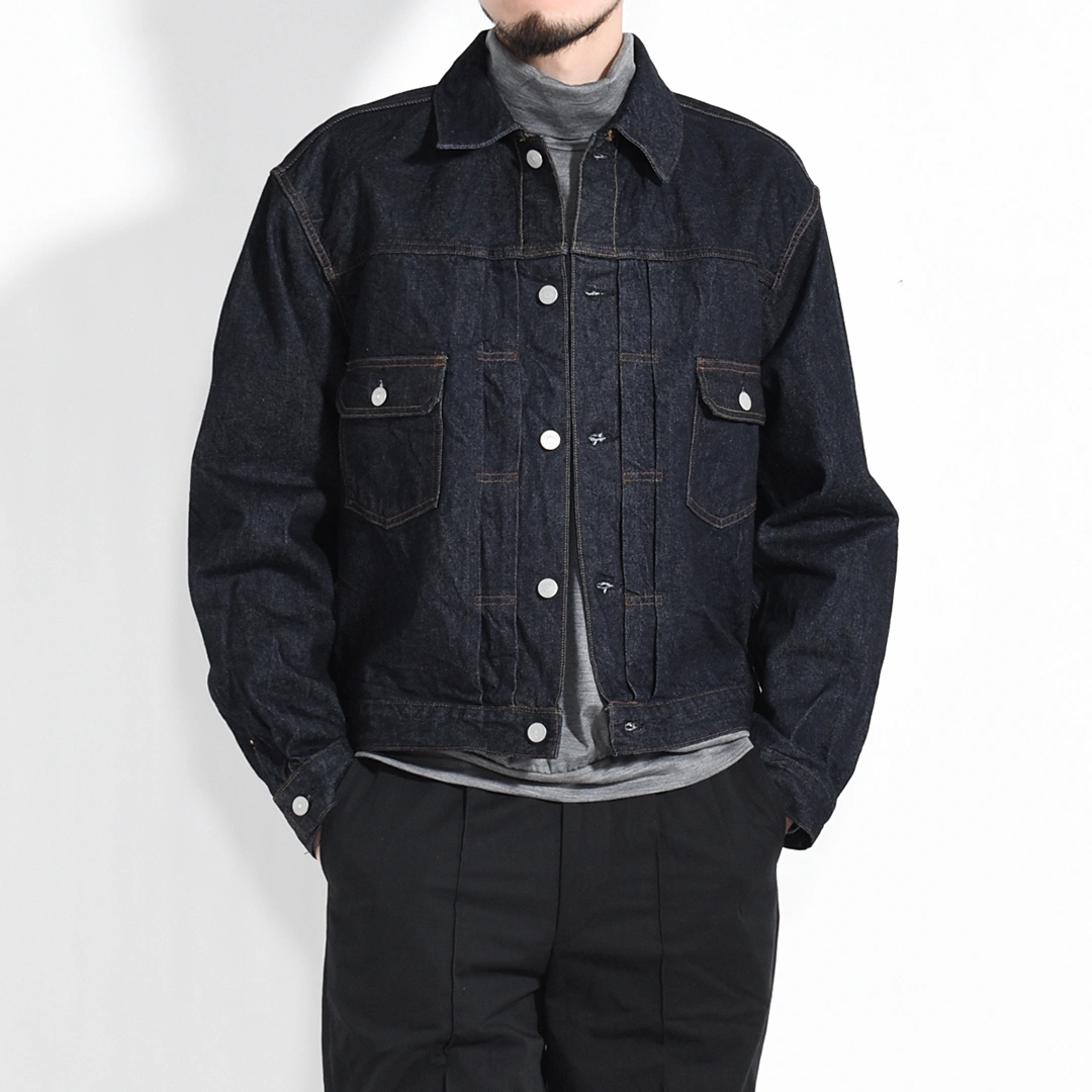 [bROOTS26S10]blurhms ROOTSTOCK(ブラームスルートストック) 13.5oz 2nd Type Denim Jacket (13.5オンスセカンドタイプデニムジャケット)