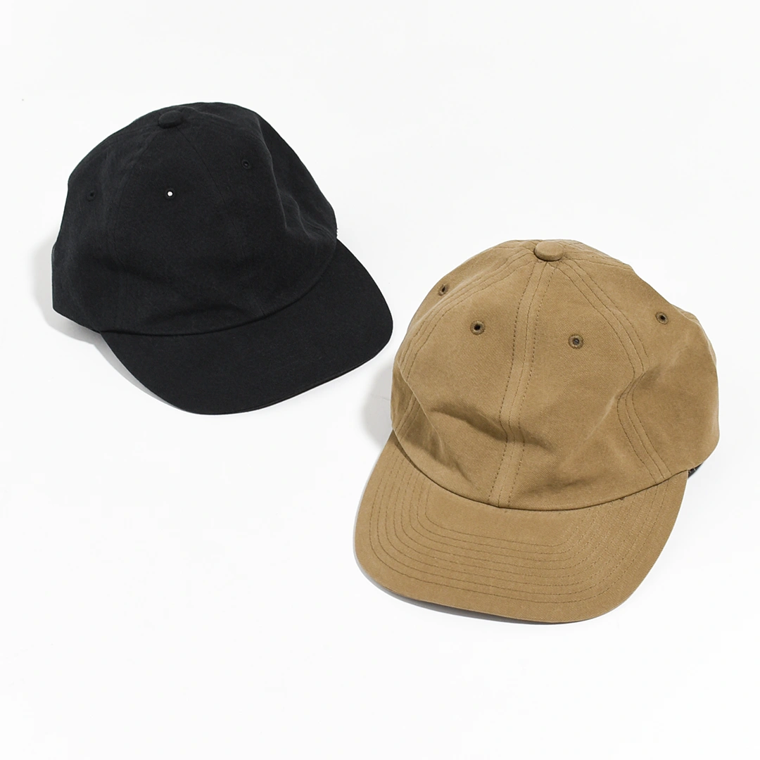 [UHT01-LA228]ULTERIOR(アルテリア)R/C WEST POINT 6 PANELED CAP(ラミーコットンウエストポイントツイル6パネルドキャップ)