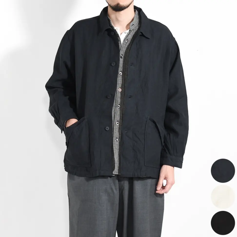 JK-64]MITTAN(ミタン/ミッタン)中わた刺し子織ジャケット | MITTAN