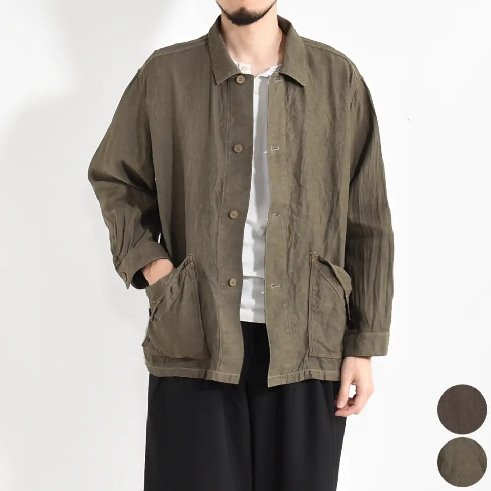 JK-64]MITTAN(ミタン/ミッタン)中わた刺し子織ジャケット | MITTAN