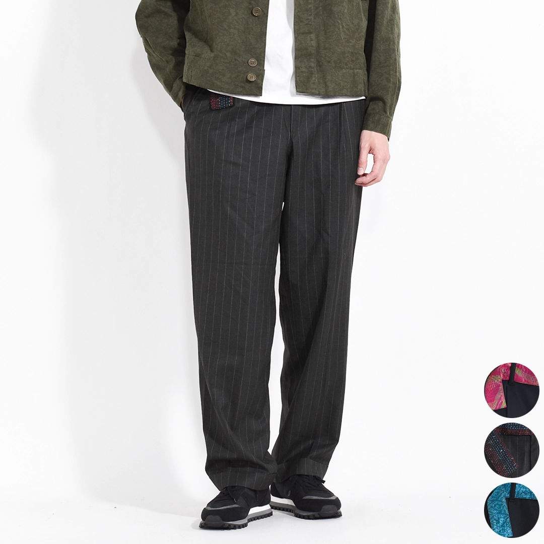 [ch4108] CHANGES (チェンジーズ) Remake Belted Slacks(リメイクベルテッドスラックス)