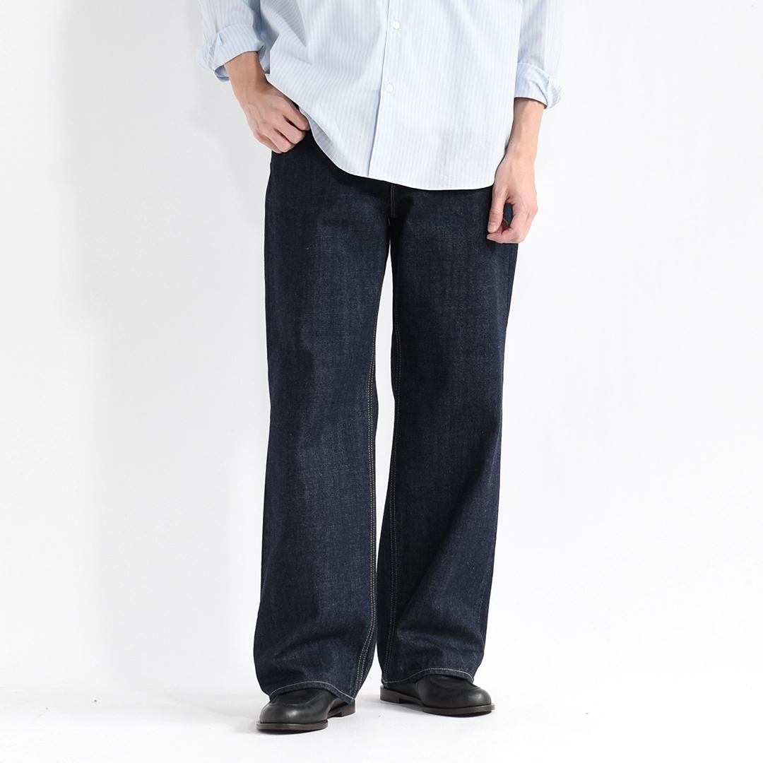 [m26a10pt02c]marka(マーカ) Organic Cotton 13.5oz Selvedge Denim Clean Cylinder Fit Jeans(オーガニックコットン13.5ozセルビッチデニムクリーンシリンダーフィットジーンズ)