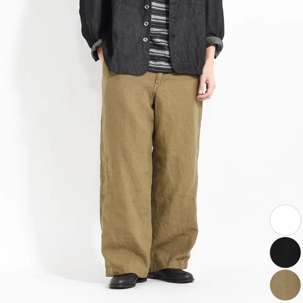 [m26a19pt01c]marka(マーカ) 18/- Linen Canvas / U.S.Army Pants(リネンキャンバスU.S.アーミーパンツ)