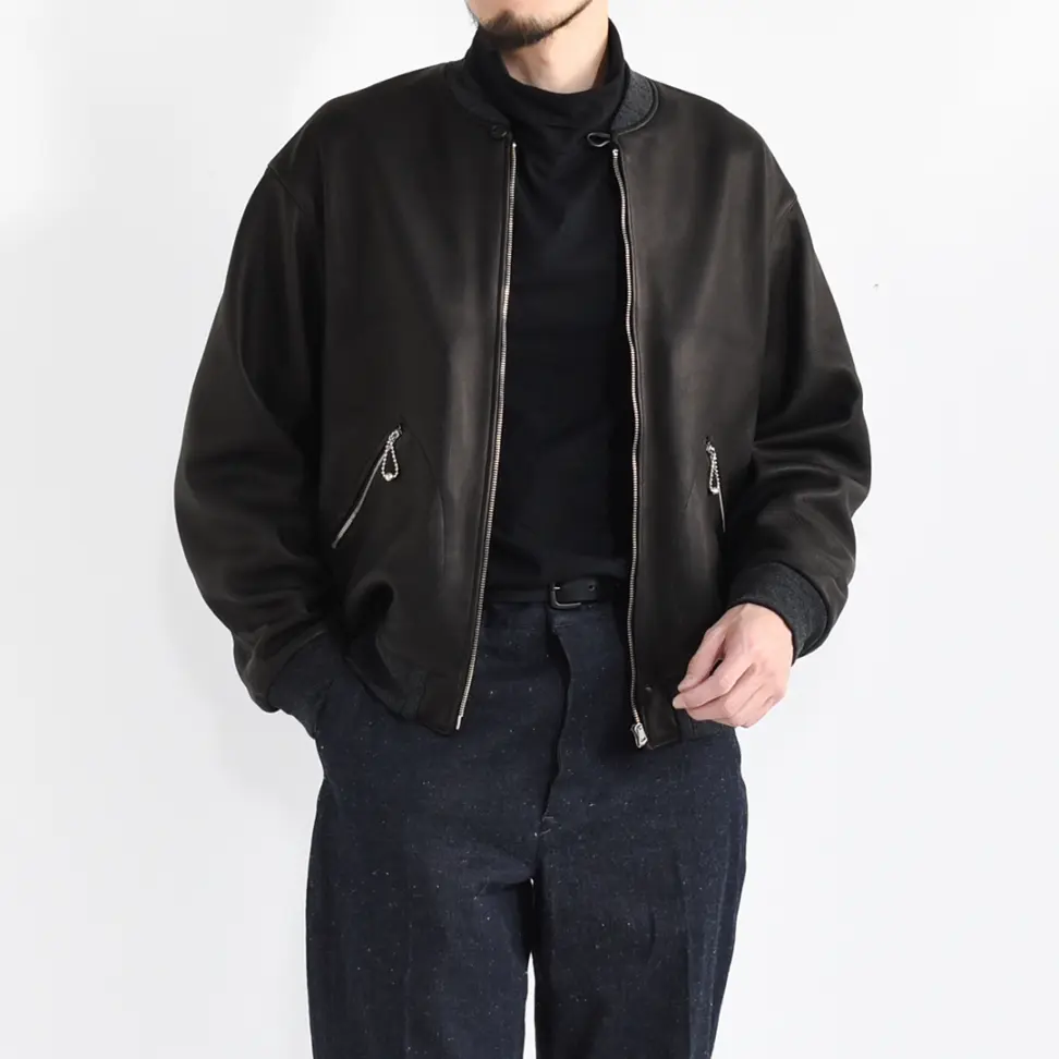 [261OJ-JK19]OLD JOE(オールドジョー)Patina Deerskin Adastra Jacket(パティーナディアスキンアダストラジャケット)