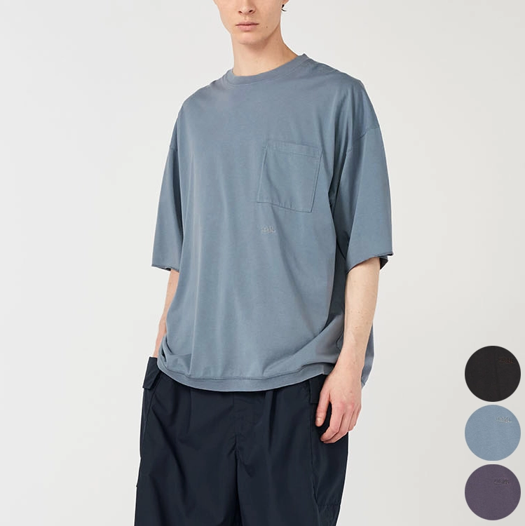 [S26ST036]nanamica(ナナミカ) OOAL Pocket Tee (OOALポケットTシャツ)