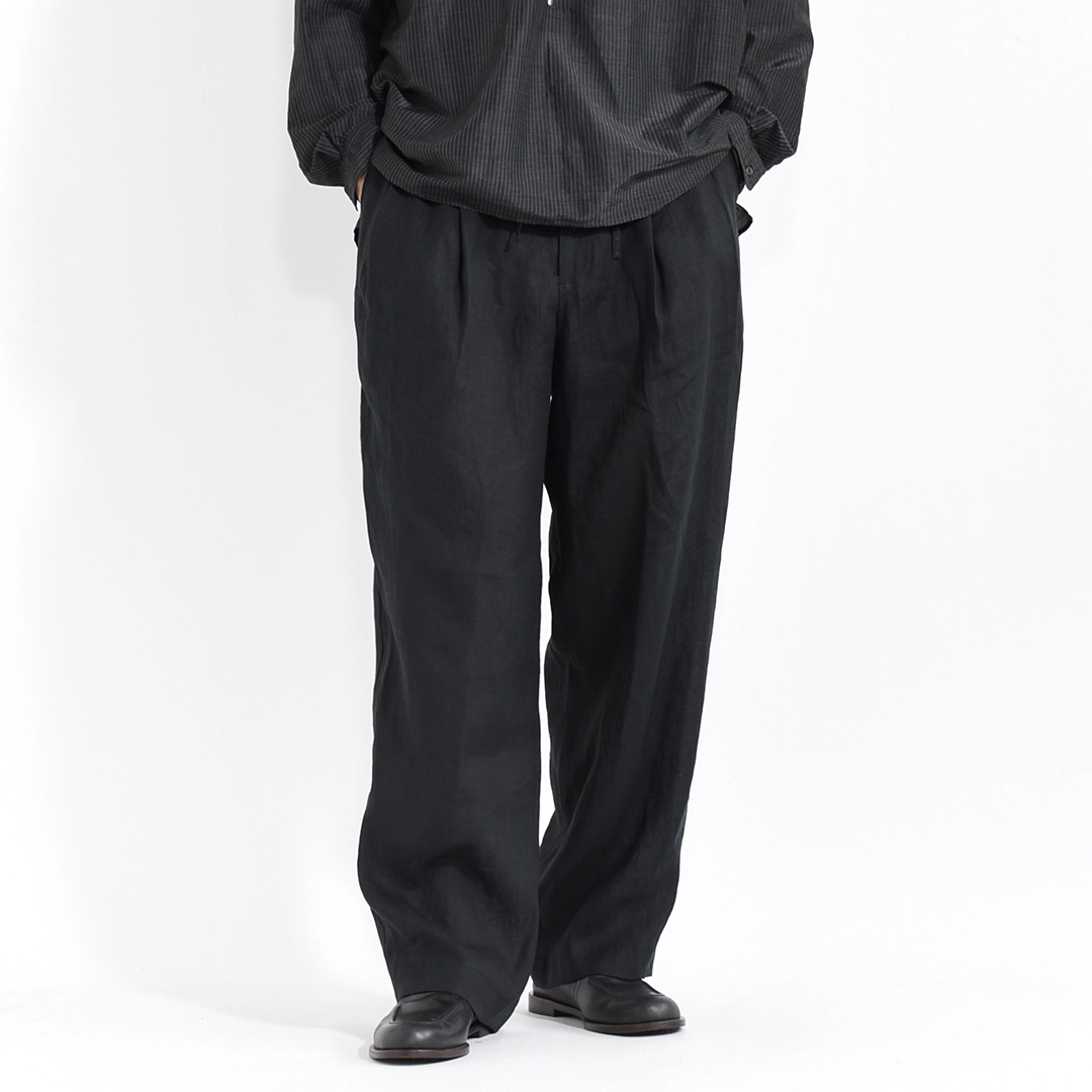a25b05pt01c]MARKAWARE (マーカウェア) HEMP SHIRTING CLASSIC FIT TWO