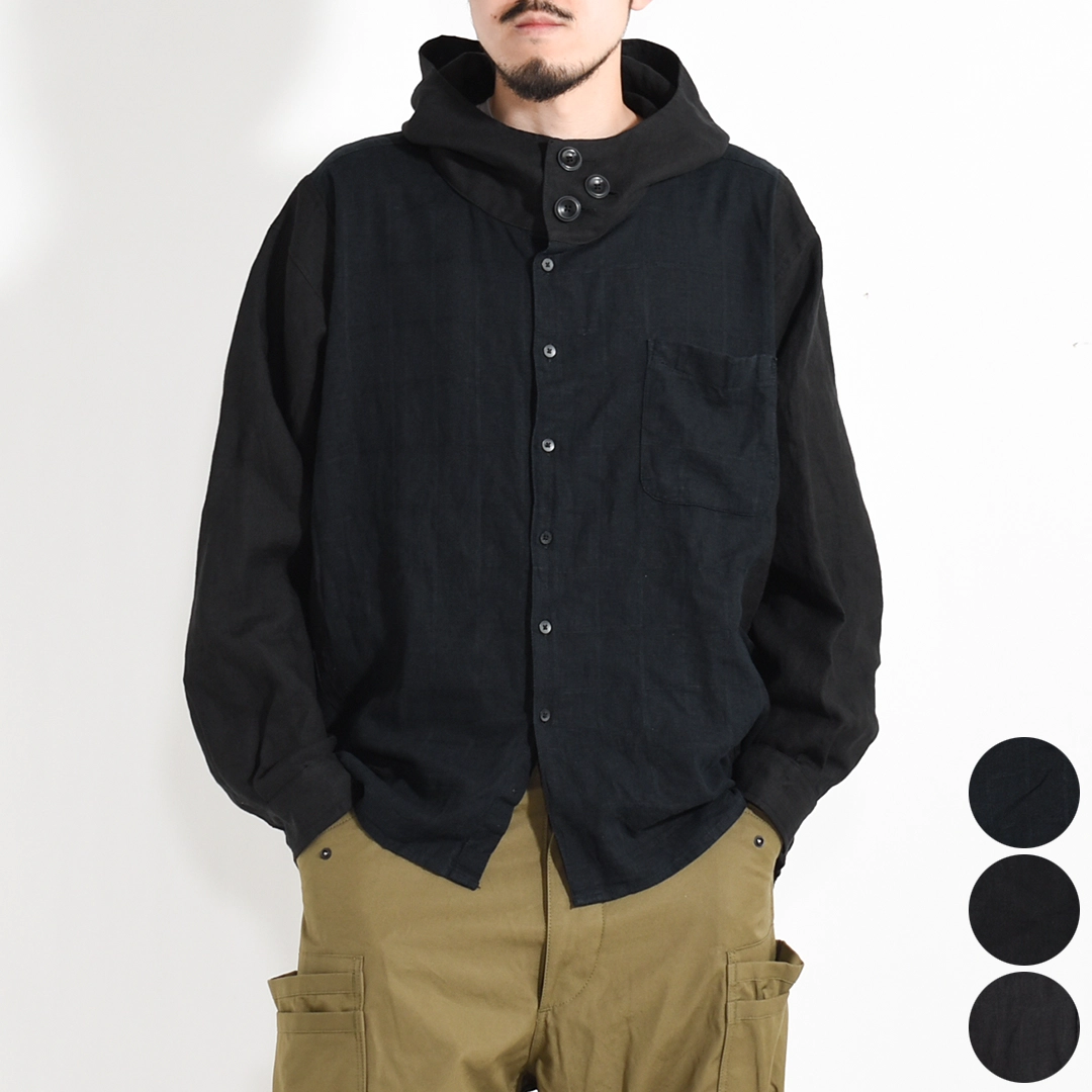 [ch3030] CHANGES (チェンジーズ) Remake Linen Parka(リメイクリネンパーカ)