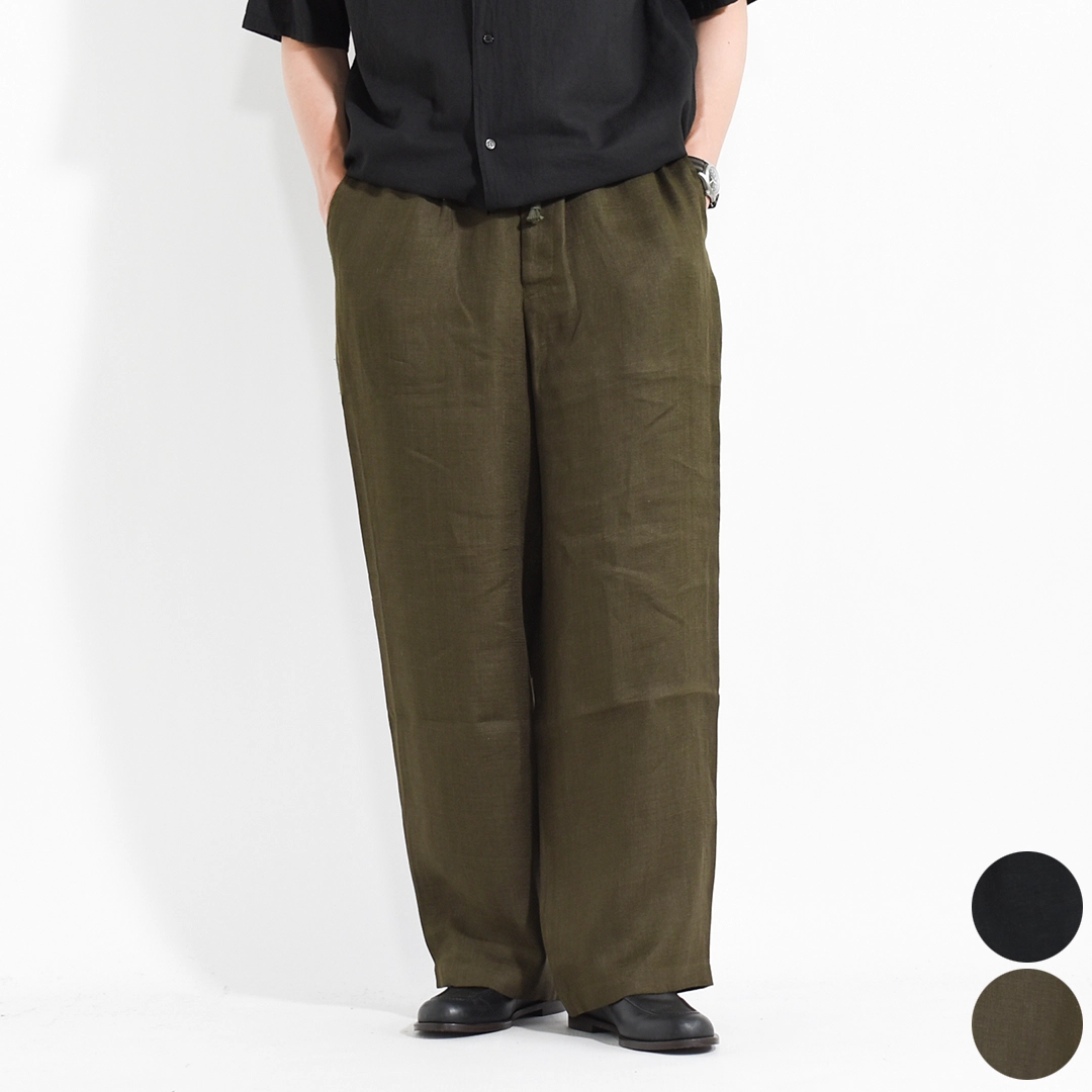 m26a19pt01c]marka(マーカ) 18/- Linen Canvas / U.S.Army Pants