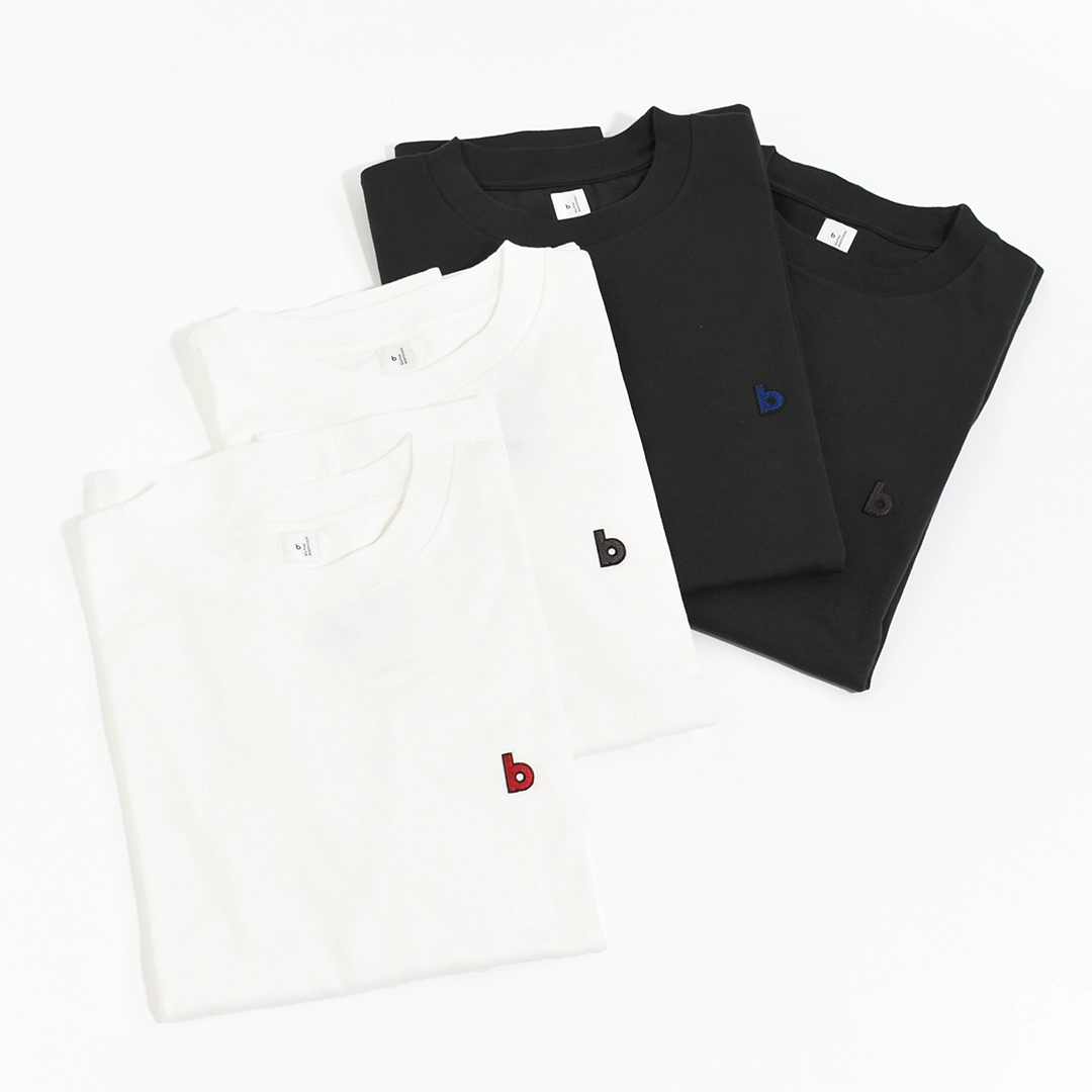 [bROOTS25S33S26C]blurhms ROOTSTOCK(ブラームスルーツストック) b Patch Tee STANDARD (bパッチTシャツスタンダード)