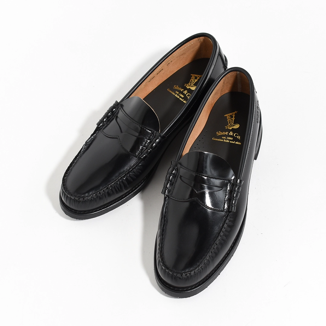 [836S]Shoe&Co. (シューアンドコー)Men’s Loafer/Hand Sewn Moccasin(メンズローファー/ハンドソーンモカシン)