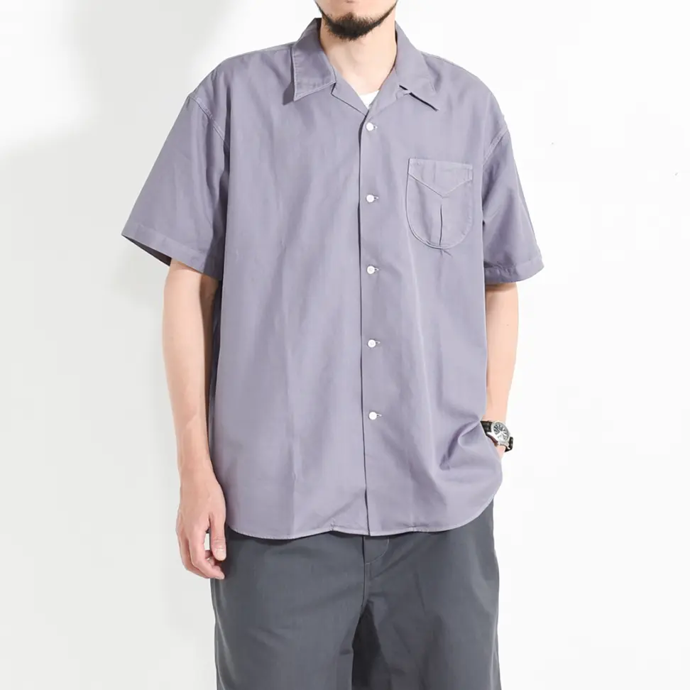 PMAV-SS02]PHIGVEL(フィグベル) Oxford SS Shirt (オックスフォード