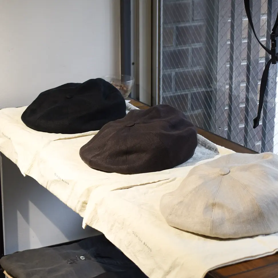 261OJ-HT02]OLD JOE(オールドジョー)Linen Herringbone Peaked Cap