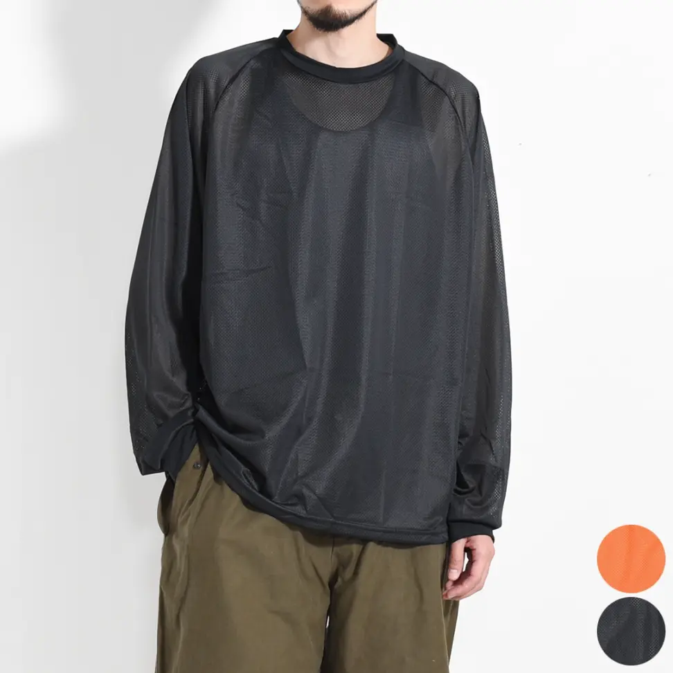 [CMF2602-C13]CMF OUTDOOR GARMENT(シーエムエフアウトドアガーメント)QUICK DRY MESH TEE LS (クイックドライメッシュTシャツロングスリーブ)