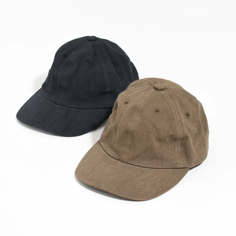 [UHT01-LC249-A]ULTERIOR(アルテリア)Faded Corkscrew Twill 6 Paneled Cap(フェイデッドコークスクリューツイル6パネルドキャップ)