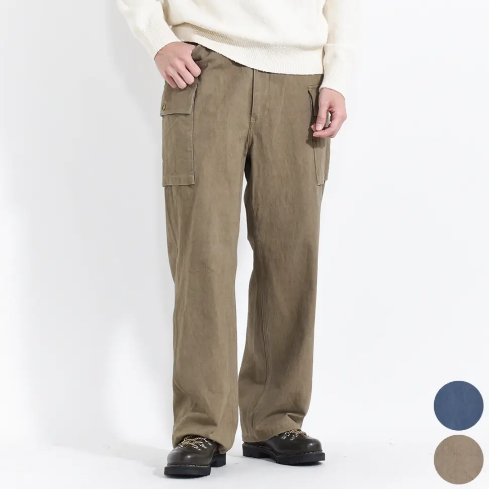 PMAV-PT04]PHIGVEL(フィグベル) Drill Cloth Utility Trousers(ドリル