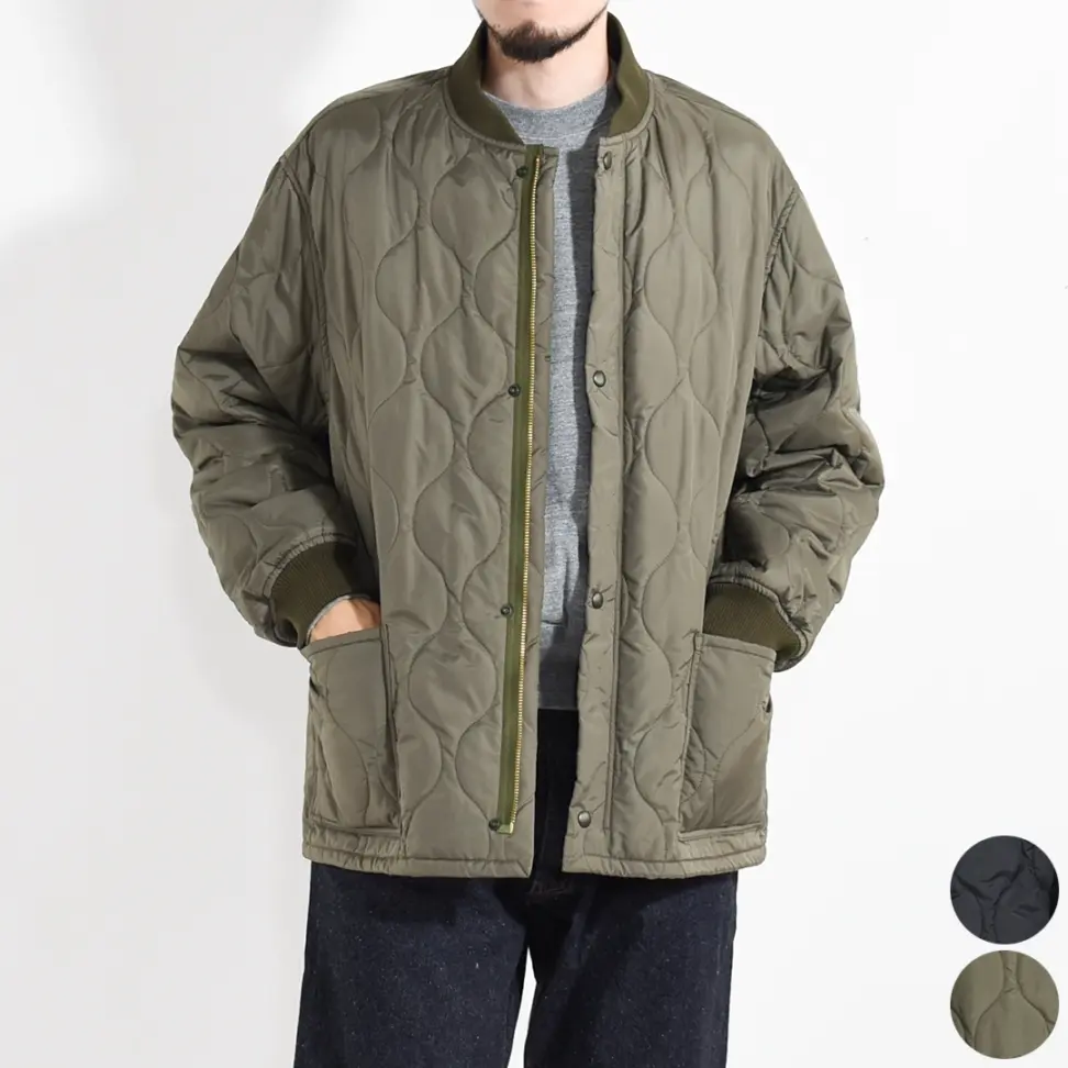 [bROOTS26F8]blurhms ROOTSTOCK(ブラームスルーツストック) Nylon Quilted CWU Jacket (ナイロン キルティング CWU ジャケット)
