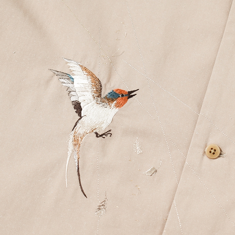 (251OJ-SH14)OLD JOE(オールドジョー)SILK NEP CLOTH SOUVENIR SHIRT (Short-sleeve)/シルクネップクロススーベニアシャツ(ショートスリーブ)の商品画像