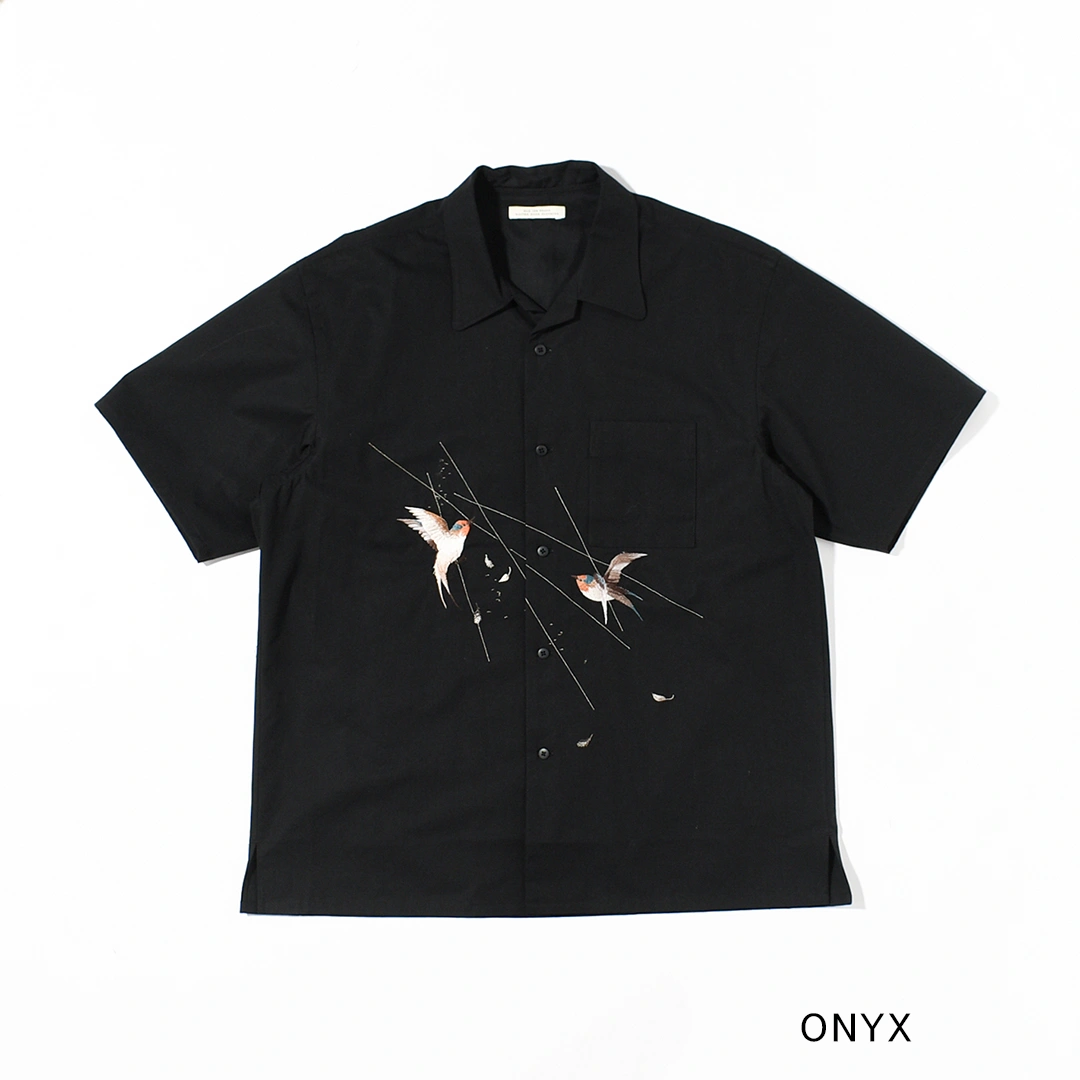 251OJ-SH14)OLD JOE(オールドジョー)SILK NEP CLOTH SOUVENIR SHIRT