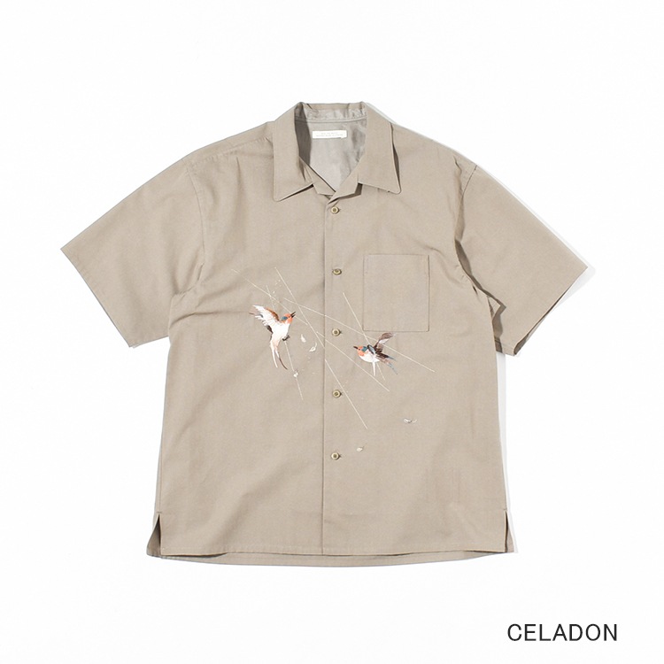 (251OJ-SH14)OLD JOE(オールドジョー)SILK NEP CLOTH SOUVENIR SHIRT (Short-sleeve)/シルクネップクロススーベニアシャツ(ショートスリーブ)の商品画像