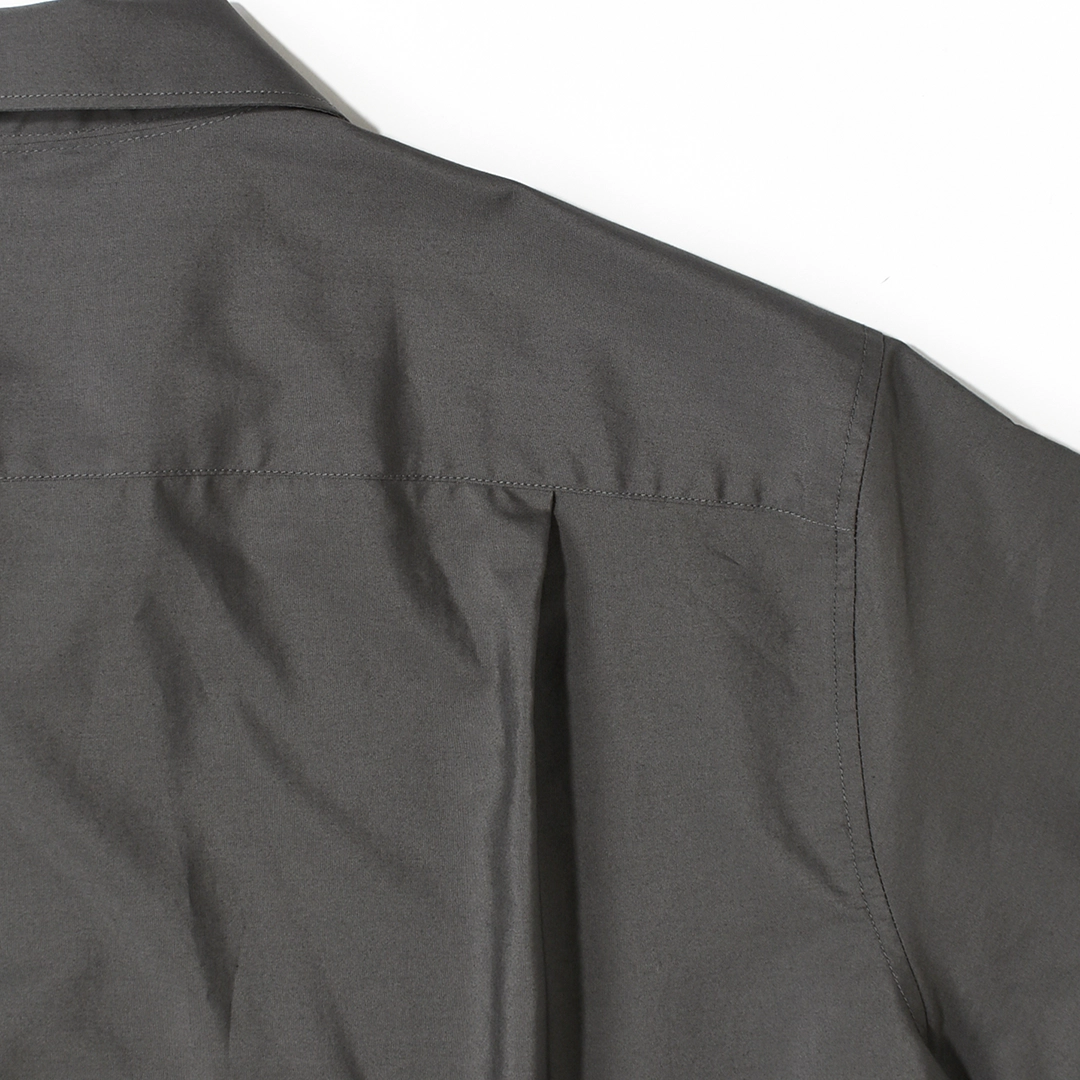 [km261sh01a]KIMURA(キムラ/木村)Tuck Cuba H/S Shirt(タックキューバ半袖シャツ)の商品画像