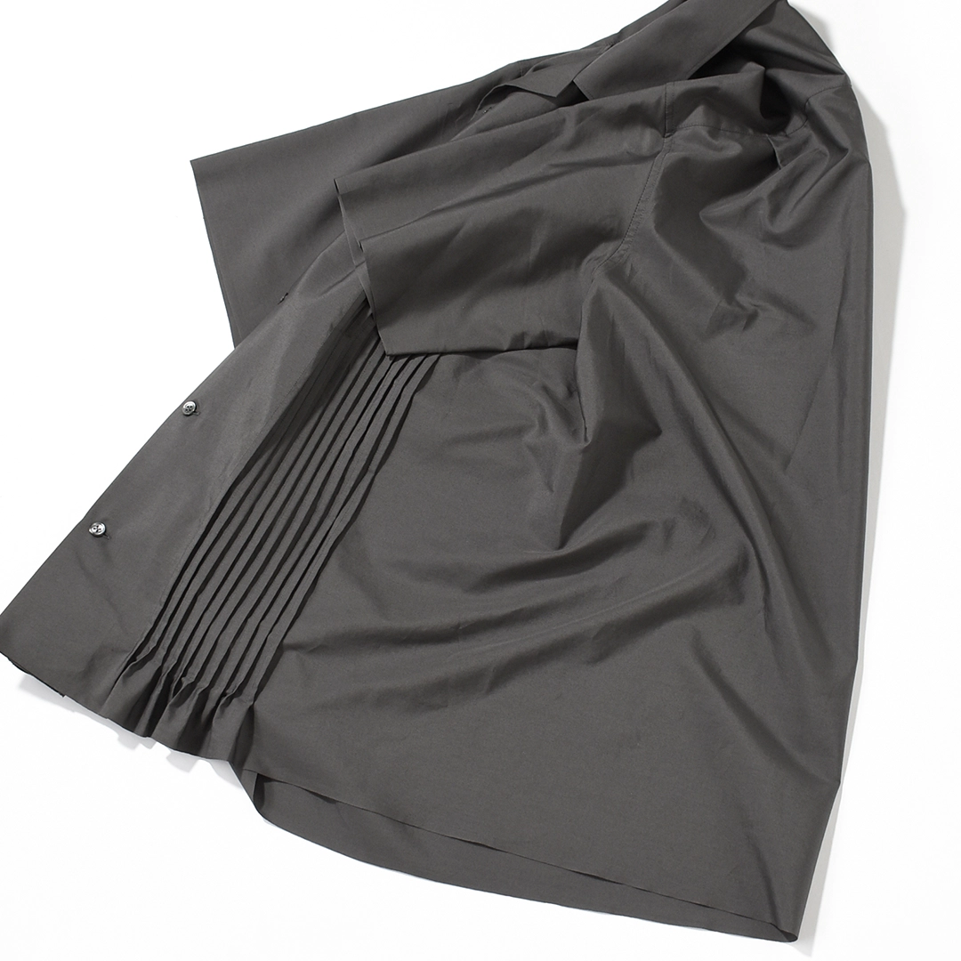 [km261sh01a]KIMURA(キムラ/木村)Tuck Cuba H/S Shirt(タックキューバ半袖シャツ)の商品画像