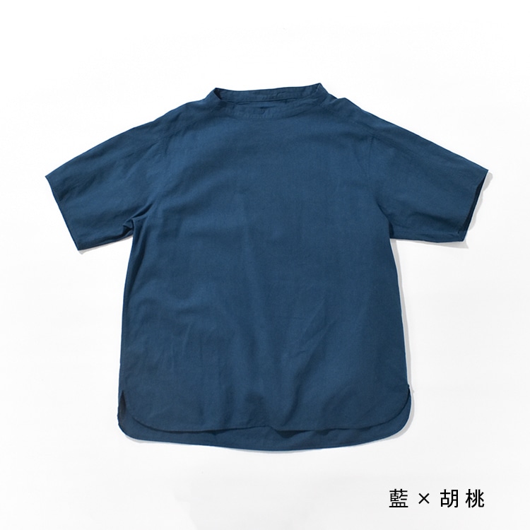 【オンライン限定商品】  SH-18C]MITTAN(ミタン/ミッタン)竹プルオーバー(草木染め トップス