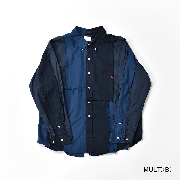 CHANGES リメイクシャツ 楽天市場】【30%OFF】CHANGES チェンジーズ リメイク ボタン