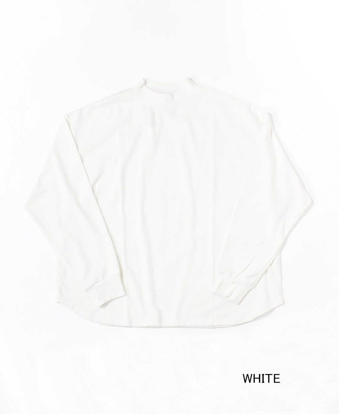 【30% OFF】[ALV-00137]alvana(アルヴァナ) 空紡 MIDLE NECK ROUND L/S TEE SHIRTS(空紡天竺 ミドルネックラウンドロングスリーブTシャツ)【WINTER SALE】の商品画像