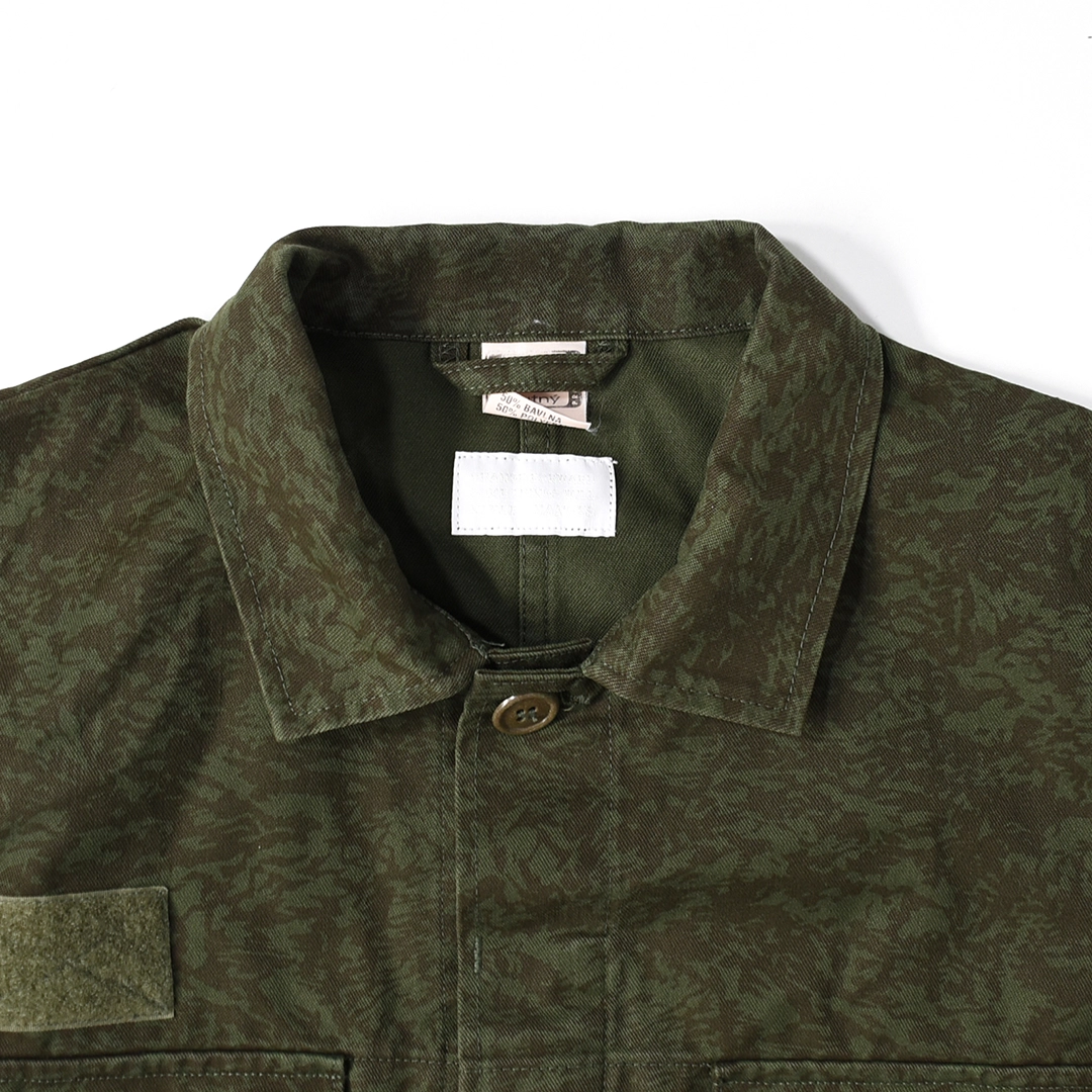 ch5068] CHANGES (チェンジーズ) Remake Military Shirt(リメイク