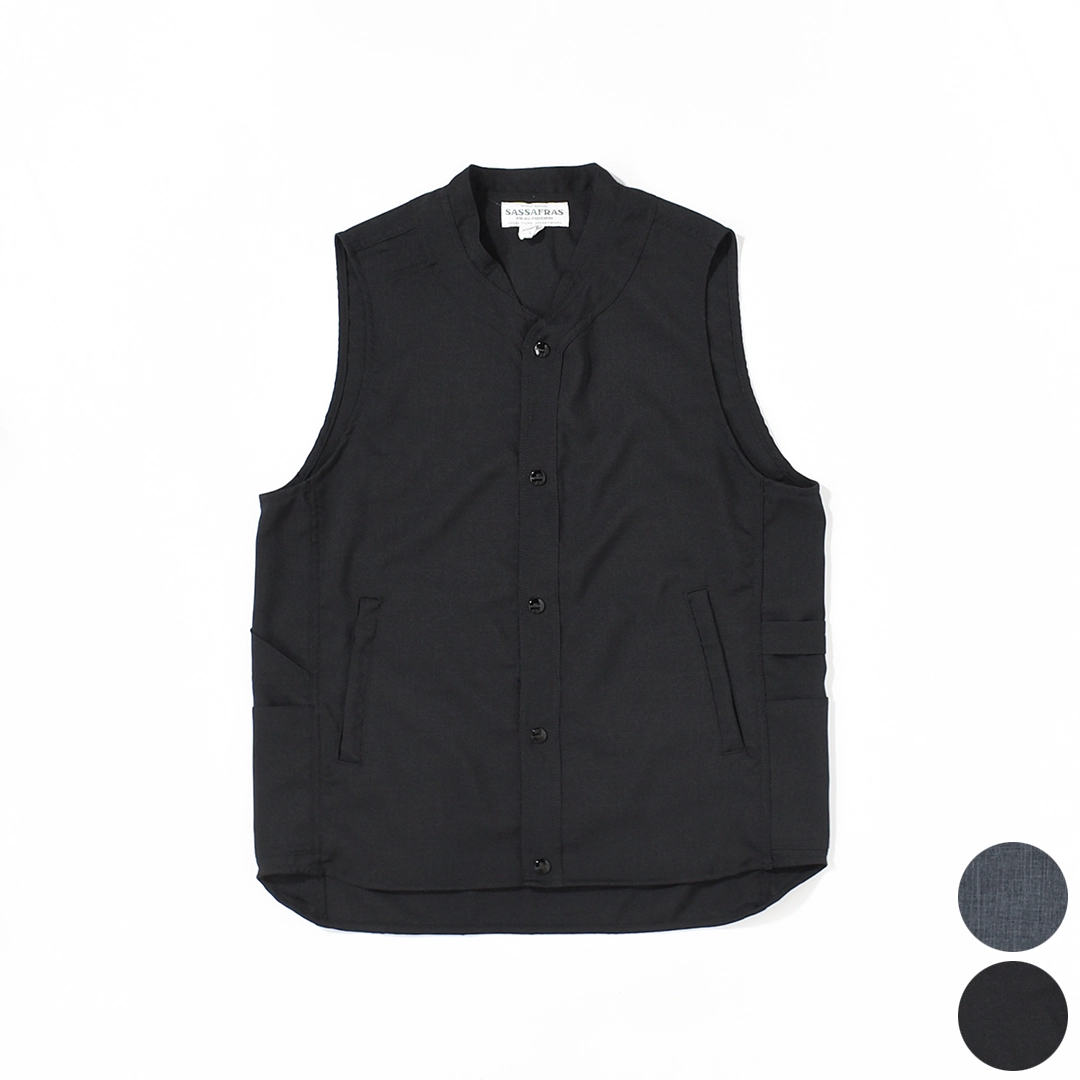 SF-262328]SASSAFRAS(ササフラス) Vase Wall Gardener Vest (ベース