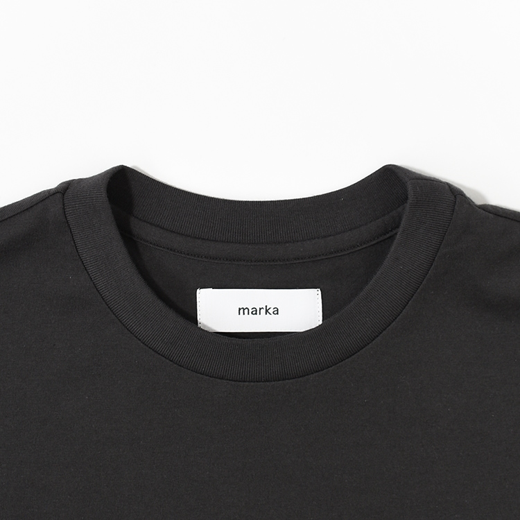 【10% OFF】[m25b10cs01b]marka(マーカ) 40/2 ORGANIC COTTON KNIT CREW NECK TEE(オーガニックコットン26G天竺クルーネックTEE)【SUMMER SALE】の商品画像