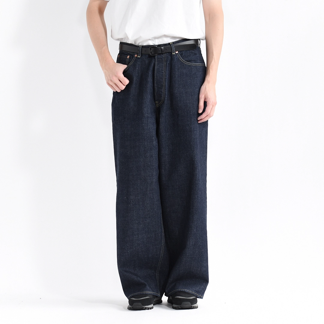 [m26a10pt01c]marka(マーカ) Organic Cotton 13.5oz Selvedge Denim Baggy Jeans(オーガニックコットン13.5ozセルビッチデニムバギージーンズ)の商品画像