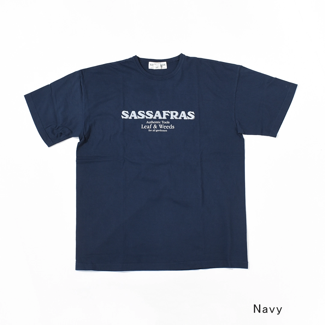 [SF-262367]SASSAFRAS (ササフラス) SF Leaf & Weeds T 1/2 (SF リーフ&ウィーズTシャツ)の商品画像