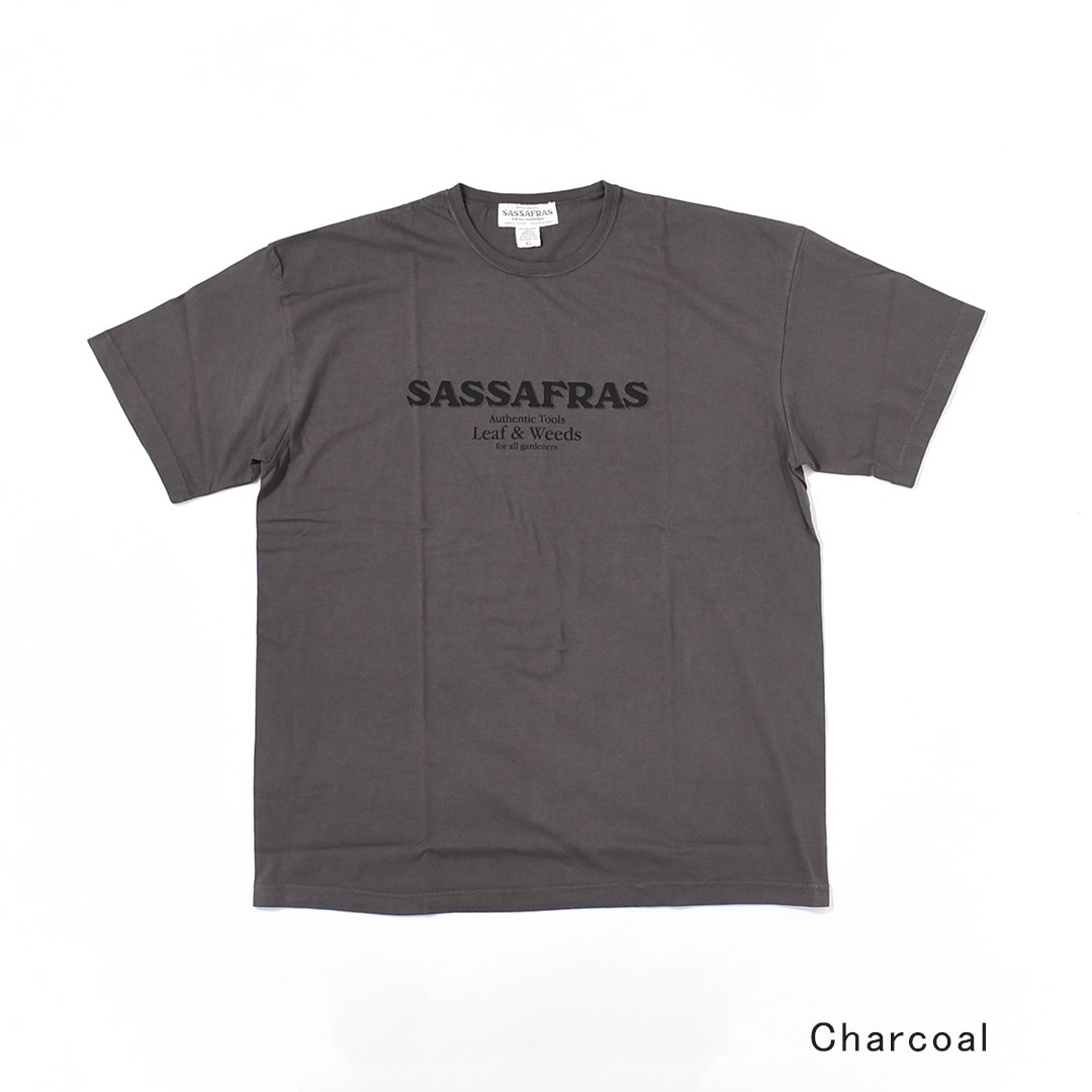 [SF-262367]SASSAFRAS (ササフラス) SF Leaf & Weeds T 1/2 (SF リーフ&ウィーズTシャツ)の商品画像