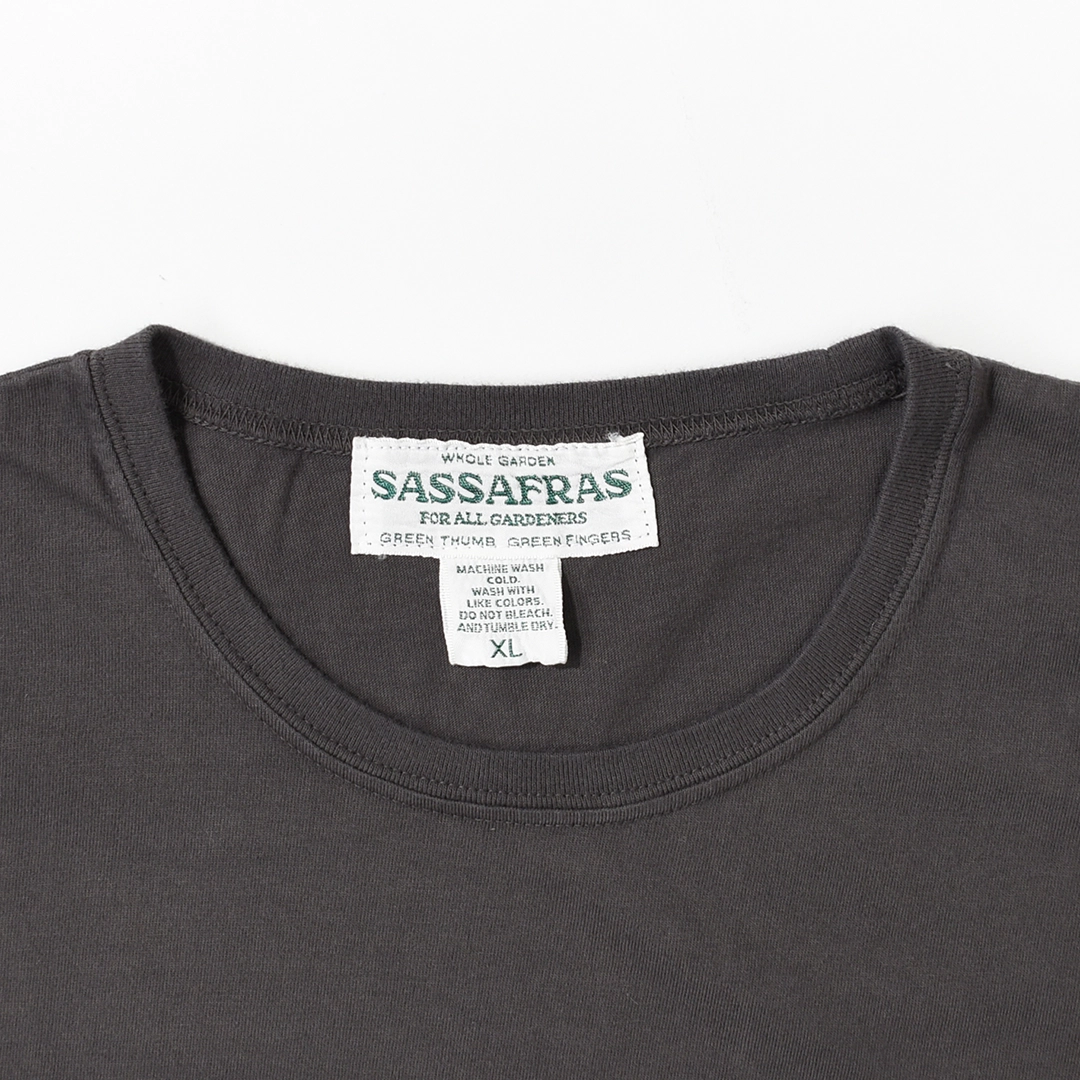 [SF-262367]SASSAFRAS (ササフラス) SF Leaf & Weeds T 1/2 (SF リーフ&ウィーズTシャツ)の商品画像