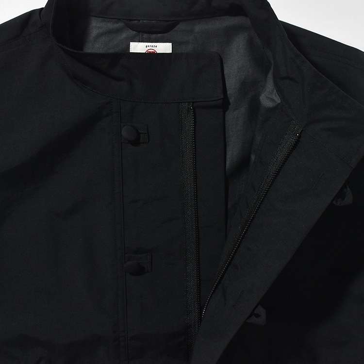 【新品】NissyNaptime.コート ブラック Mサイズ 186yz0601ts) YOROZU(ヨロズ)JPナイロンCROコート | YOROZU