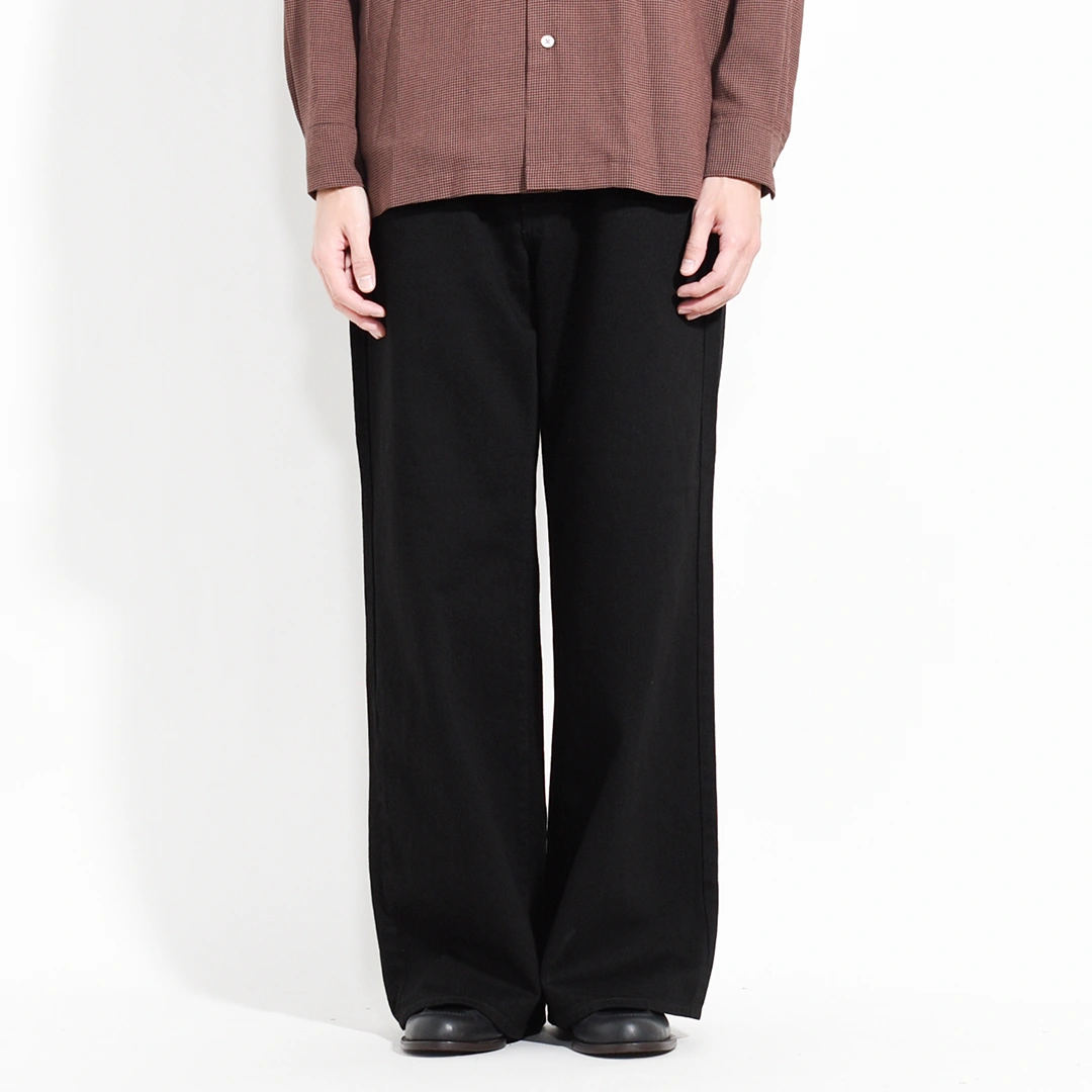 n0026]nakedgauge(ネイキッドゲージ)One Wash Black Denim Roberts