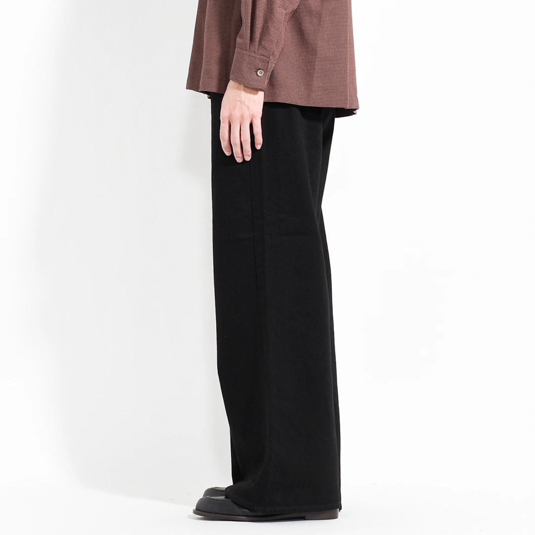 n0026]nakedgauge(ネイキッドゲージ)One Wash Black Denim Roberts