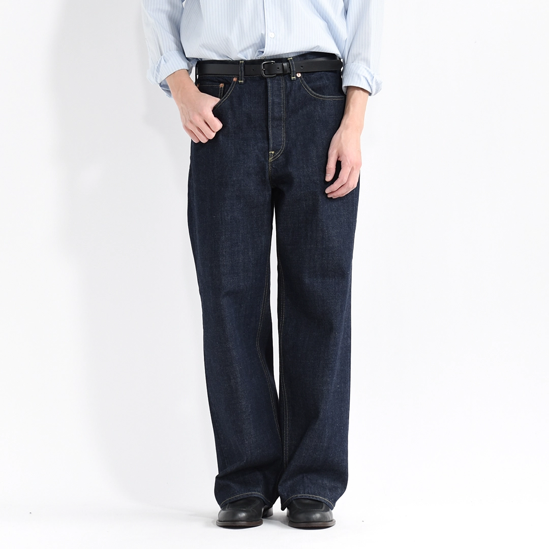 [m26a10pt02c]marka(マーカ) Organic Cotton 13.5oz Selvedge Denim Clean Cylinder Fit Jeans(オーガニックコットン13.5ozセルビッチデニムクリーンシリンダーフィットジーンズ)の商品画像