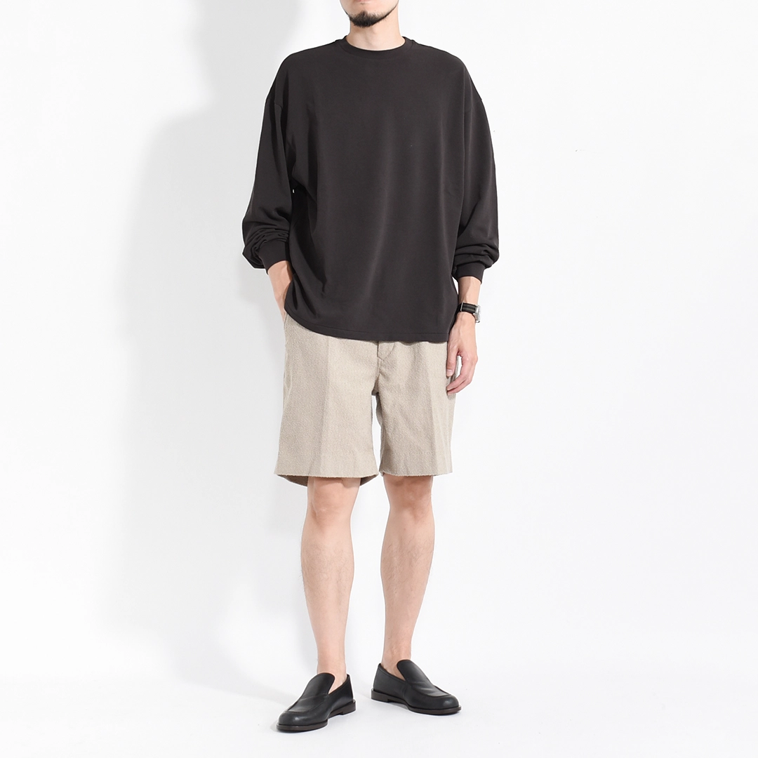 【30％ OFF】[KS26SCS11]KAPTAIN SUNSHINE(キャプテンサンシャイン) Mini Terry L/S Pullover (ミニテリーロングスリーブプルオーバー)【SUMMER SALE】の商品画像