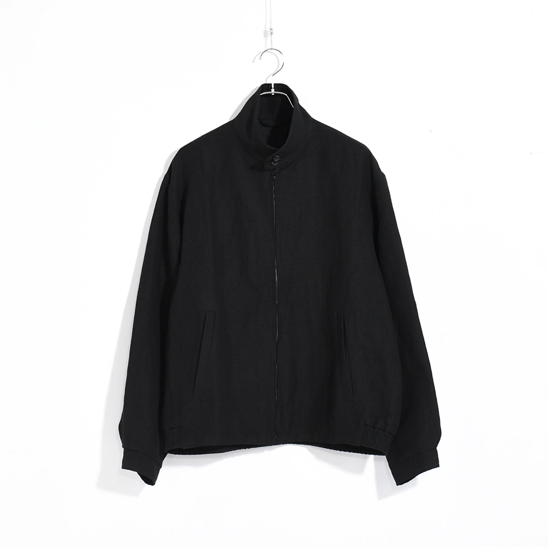 (60-88-IO)Ithe(イザ)Wool Linen Blouson(ウールリネンブルゾン/スウィングトップ)の商品画像