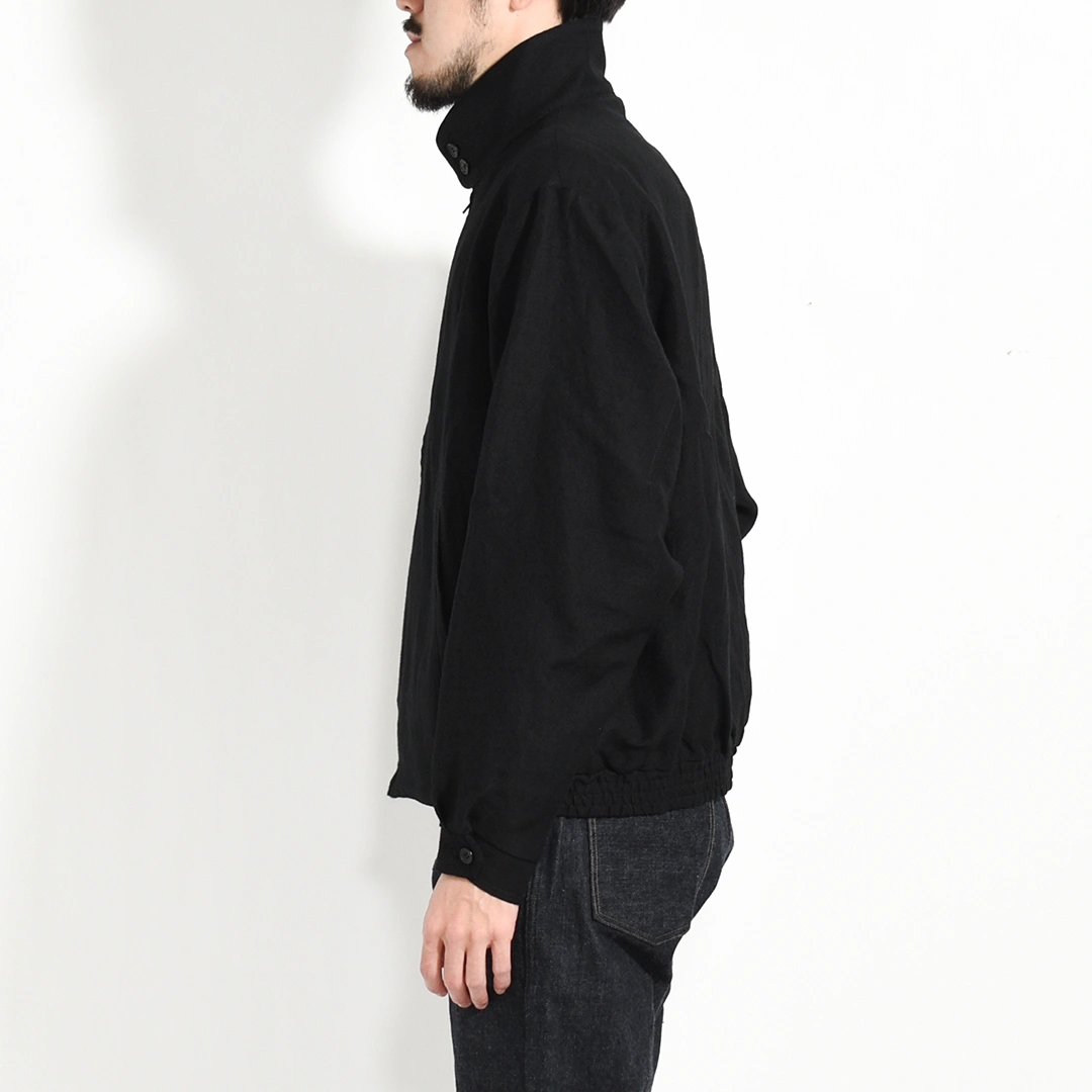 (60-88-IO)Ithe(イザ)Wool Linen Blouson(ウールリネンブルゾン/スウィングトップ)の商品画像