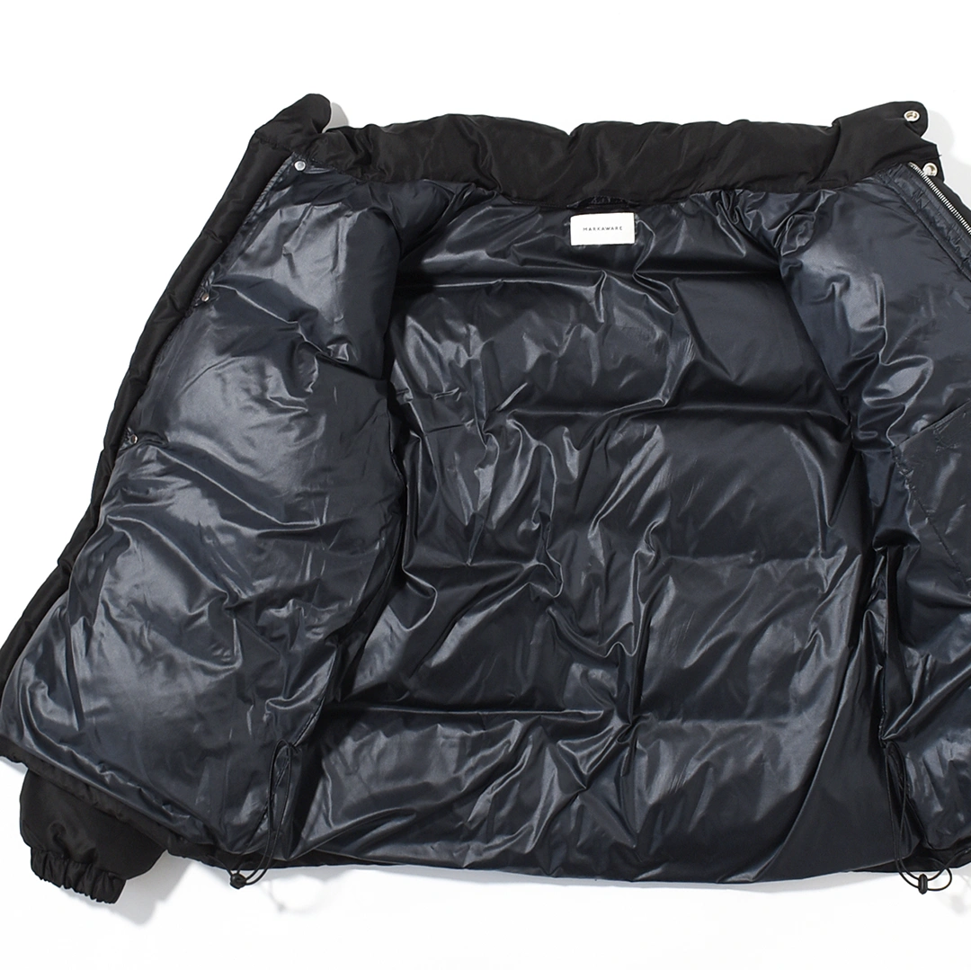 a25c17bl01c]MARKAWARE (マーカウェア)Silk Taffeta Silk Down Parka