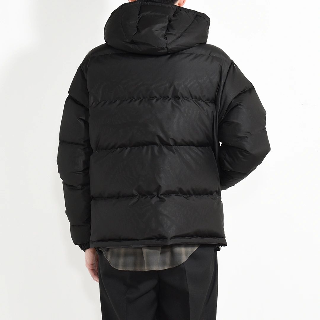 a25c17bl01c]MARKAWARE (マーカウェア)Silk Taffeta Silk Down Parka