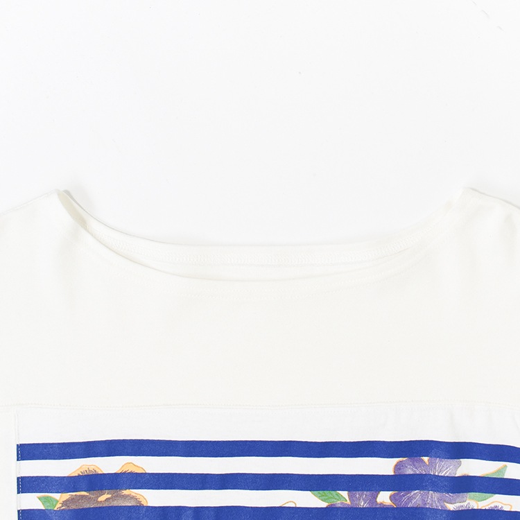 [CH1055] CHANGES (チェンジーズ) REMAKE PRINT BASQUE TEE (リメイクプリントバスクTシャツ)の商品画像