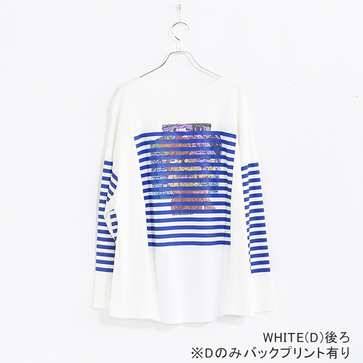 [CH1055] CHANGES (チェンジーズ) REMAKE PRINT BASQUE TEE (リメイクプリントバスクTシャツ)の商品画像